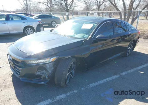 2022 Honda Accord Sport Special Edition из США, поврежденный, VIN 1HGCV1F45NA073527